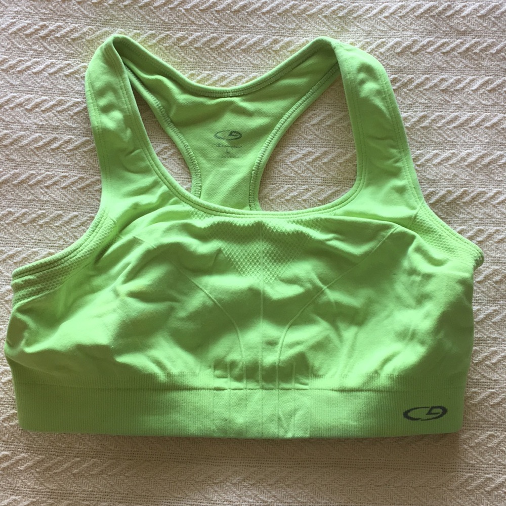 Neon Green Sports Bra- Women’s